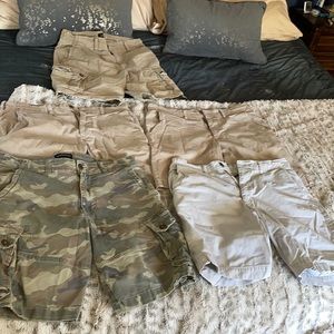 Lot of American eagle shorts sz 34
